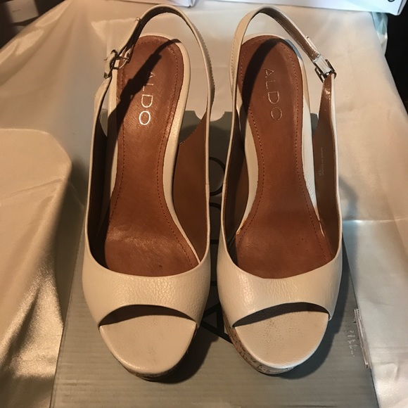 Aldo “Vandyka” wedge - white - Picture 2 of 5